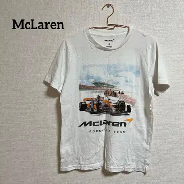 McLaren 반팔 T셔츠 상의 화이트