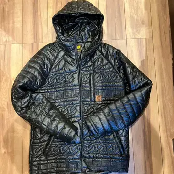 Crooks & Castles 블랙 퀼팅 자켓 USA