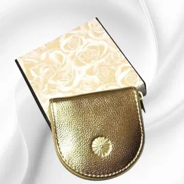 황궁 지갑 말발굽형 코인 케이스 골드