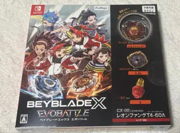 레온 팬 T4-60A 레드 Ver. 에보 배틀 블레이드 x 코드 미사용