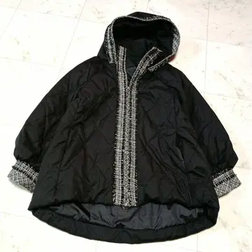 RUIRUE BOUTIQUE 루일 에 부티크 패딩 자켓 트위드 헴