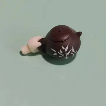 넨도로이드돌 중화풍 팬더 마작 로리에 찻주전자 손잡이 잡화
