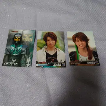 가면라이더 덴오 트레이딩 카드 카드 사쿠라이 유토 데네브 나카무라 유이치