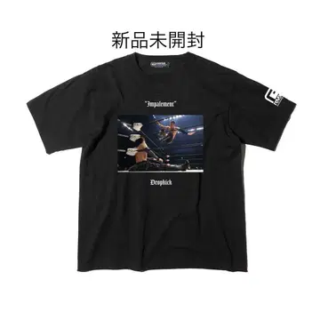 KENTA 리버설 T셔츠 블랙 M 노아 프로레슬링