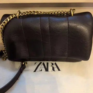 ZARA 다크 브라운 숄더백
