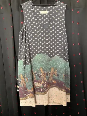 빅 사이즈 프랑슈리페 fl5 민소매 원피스