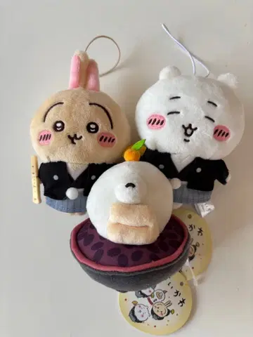 치이카와 (먼작귀) 설날 마스코트 3종 세트