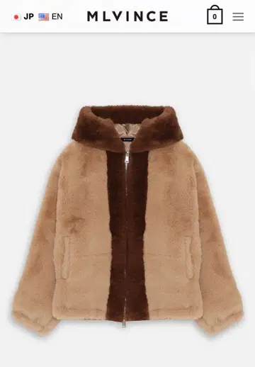 FAUX FUR JACKET BEIGE