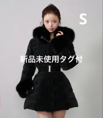 다리치 레이디 미디 다운 코트