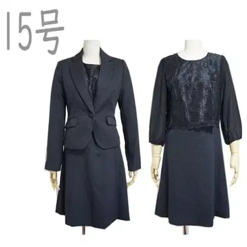 수트 / 2점 / 15호 / 원피스 / 블랙 포멀 / 졸업식 &1633