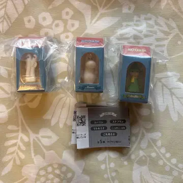 무민 가챠 미니어처 패키지 컬렉션 3개 세트