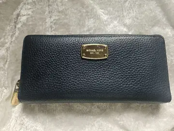 MICHAEL KORS 네이비 장지갑