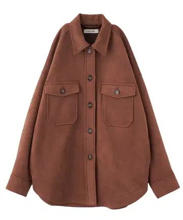 COCO DEAL 셔츠형 스웨이드 블루종