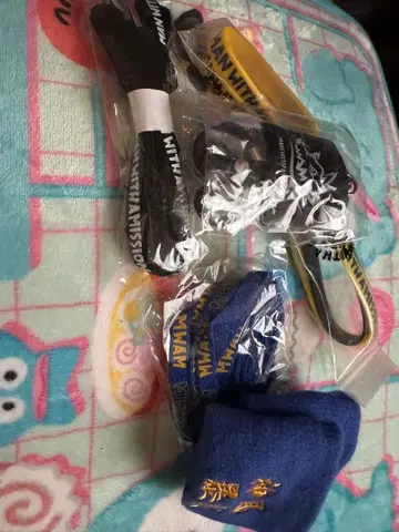 MAN WITH A MISSION 고무 밴드 등 잡화