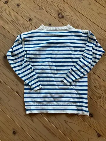 Le Tricoteur 스트라이프 긴팔 36인치