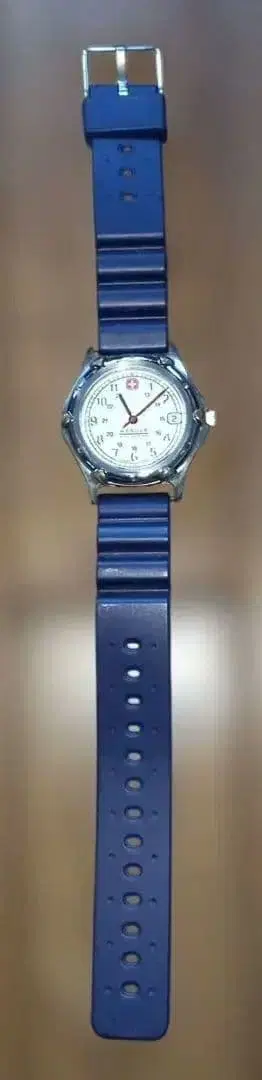 Wenger 쿼츠 손목시계 네이비