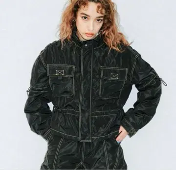 X-girl 나일론 자켓 팬츠 셋업