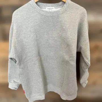 기나시 사이클 두꺼운 크루넥 그레이 L