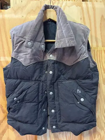 플랫 헤드 리버서블 베스트