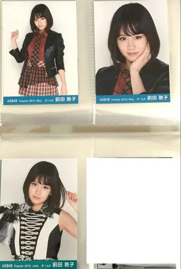 AKB 2021 5월 6월 마에다 아츠코 브로마이드