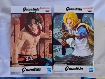 원피스 Grandista 에이스 사보 피규어 세트