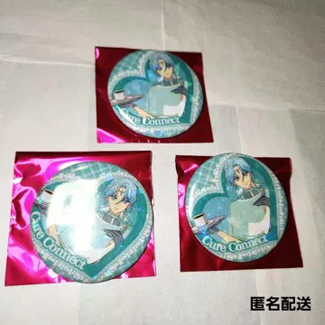 큐어 커넥트 캔뱃지 3개 세트 스이파라 콜라보 키미토 아이돌 프리큐어
