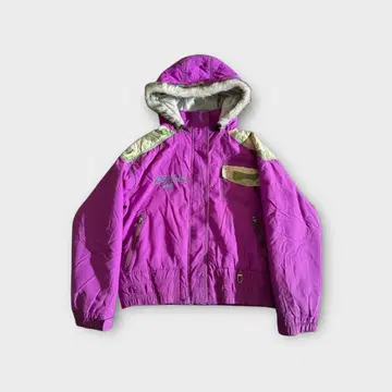 후드 부착 빈티지 winter j 점퍼 이탈리아