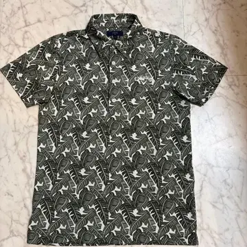 캘러웨이 기하학 패턴 피케 셔츠 M 사이즈