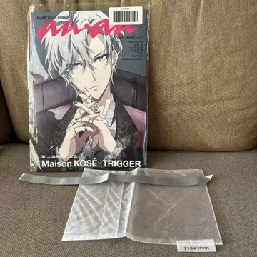 anan trigger x kose 콜라보 명문자 포함 리본