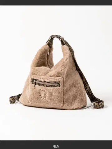 가격 인하 가능 GOSSIP CLUB 백 레오파드 무늬