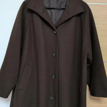 새상품급 브라운 체스터 코트