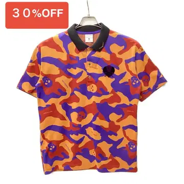 MARK&LONA 게이지 에임 폴로 오렌지/보라색/브라운