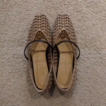 LE TALON 메쉬 디자인 플랫슈즈 24cm