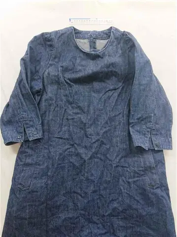 사라웨어 데님 원피스 코튼 100% 여성용