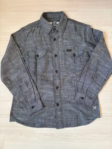 BLUCO 부루코 샴브레이 셔츠 M