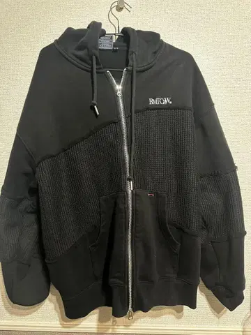 A'GEM/9 x .kom ROMANTIC CROWN 지퍼 후드티