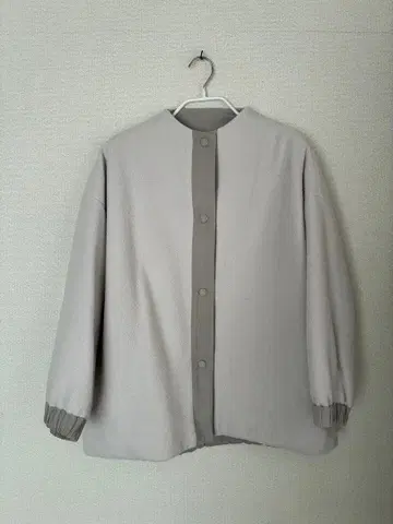 evam eva 울 패딩 숏코트