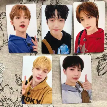 TXT happy together quiz JPFC 트레이딩 카드 5장