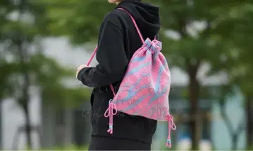 코바늘 냅색 제브라