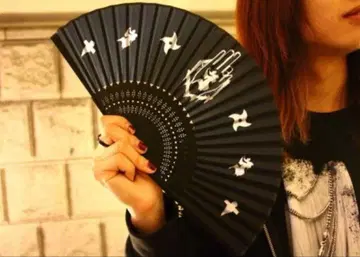 신 텐치 카이뱌쿠 슈단 지그재그 부채