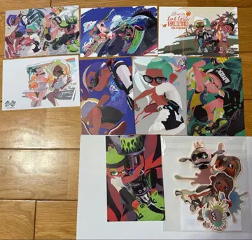 스프라툰 엽서 스티커