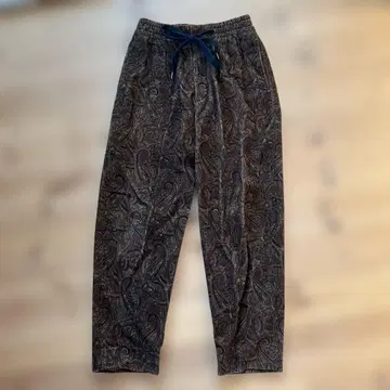 페이즐리 무늬 이지 팬츠 S 사이즈