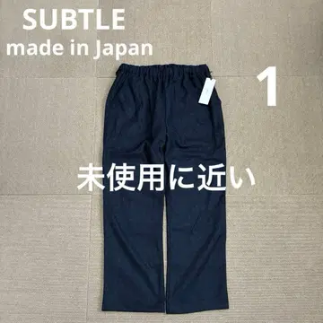 정가 3.3만 SUBTLE 트위드 헤링본 이지 팬츠 1
