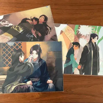 약사의 혼잣말 원작 클리어 파일 3장 세트 임시 고양이 마오마오