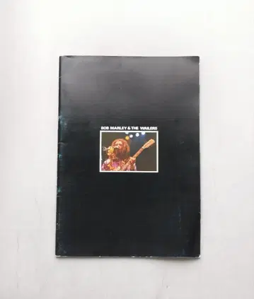 밥 말리 1979 내한 콘서트 팜플렛