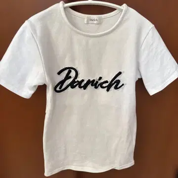 Darich 화이트 T셔츠 로고
