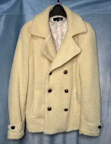 무스탕풍 P 코트