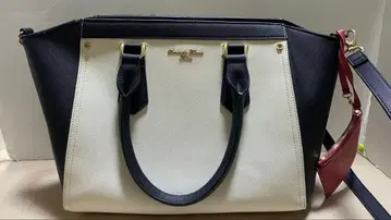 사만다 타바사 루아자 2way백 화이트 블랙 클래식 디자인