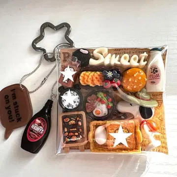 가챠 파우치 PEANUTS 모닝 세트