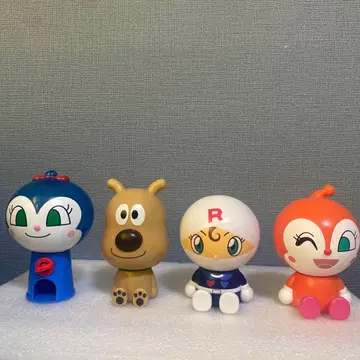 커다란 호빵맨 마스코트 캡슐 토이 4체 세트